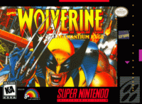 Wolverine Adamantium Rage Super Nintendo US box art
